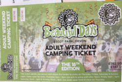 Beautiful Days Festival Ticket 2021
